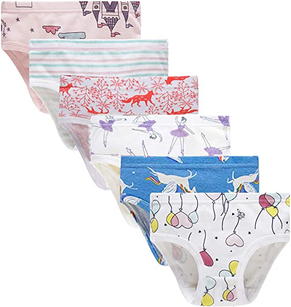 Cadidi Dinos Little Girls Soft Underwear Toddler Baby Panties Kids Briefs