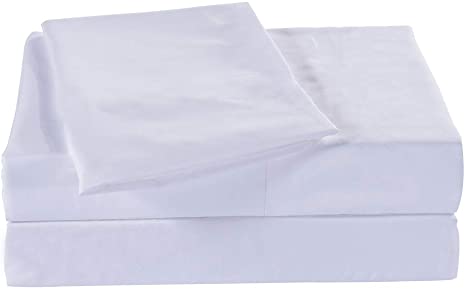 King Size Flat Sheet Single - 300 Thread Count 100% Egyptian Cotton Quality - Hotel Collection Flat Sheet Sold Separately - White