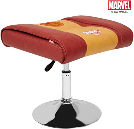 Marvel Avengers Iron Man Gaming Chair Stool Desk Cheap Office Computer Chairs Stools Counter Gamer Footrest Game Swivel Foot Rest Kids Leather - Endgame & Infinity War Series, Marvel Legends