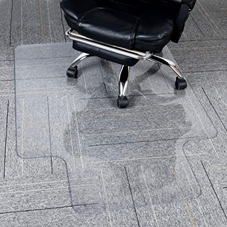 Office Chair Mats with Massage Ball Clear 4mm Thick 47" x 35" Chair Mats for Hard Floor - Multi-Purpose Desk Chair Mat for Low Pile Carpet Home & Office