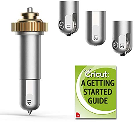 Cricut Maker QuickSwap Housing All Tool Bundle: Debossing, Engraving, Wavy, Perforation Tips