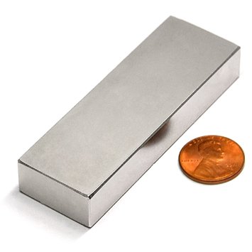 Super Strong Neodymium Magnet Grade N50 3x1x12 CMS Magnetics