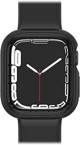 OtterBox Watch Bumper for Apple Watch Series 8/7-41mm, Shockproof, Drop Proof, Sleek Protective Case for Apple Watch, Guards Display and Edges, Black