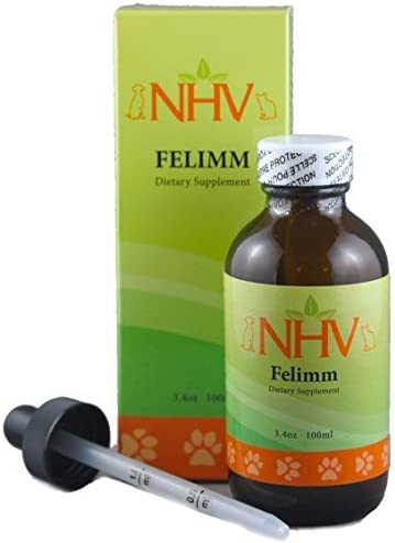 NHV Felimm - All Natural Herbal Supplement to Ease Symptoms of Several Immune Conditions in Cats and Dogs