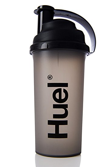 Huel Frosted Shaker Bottle - BPA Free Leak-Proof Shaker Cup 700ml