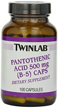 Pantothenic Acid Caps 500 mg 100 Caps