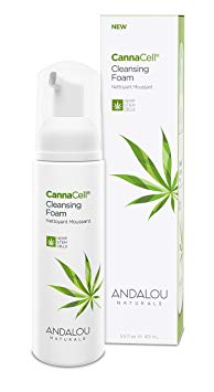 Andalou Naturals CannaCell Cleansing Foam, 5.5 Ounce