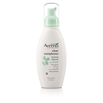 Aveeno Clear Complexion Foaming Facial Cleanser, 6 Fl. oz.