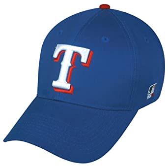Texas Rangers (Home - Blue) ADULT Adjustable Hat MLB Officially Licensed Major League Baseball Replica Ball Cap
