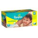 Pampers Swaddlers Diapers Size 5 Giant Pack 92 Count