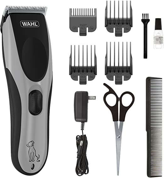 Wahl Easy Pro for Pets, Rechargeable Dog Grooming Kit – Quiet, Low Noise, Heavy-Duty Electric Dog Clippers for Dogs & Cats with Thick to Heavy Coats - Model 9549 (09549)