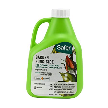 Safer 5456 Garden Fungicide Concentrate, 16-Ounce
