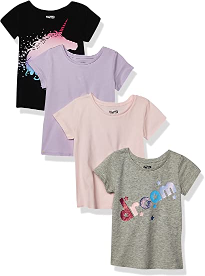 Spotted Zebra Girls' Short-Sleeve T-Shirts