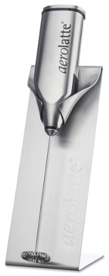 Aerolatte Deluxe Edition Milk Frother with Stand, Stainless Steel