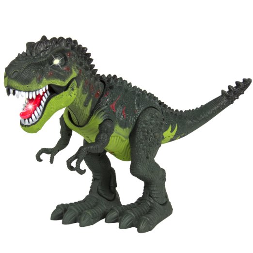 Best Choice Products Kids Toy Walking Dinosaur T-Rex Toy Figure With Lights & Sounds, Real Movement