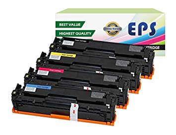 EPS Compatible Toner Cartridge Replacement for HP 410A ( 4-Pack )