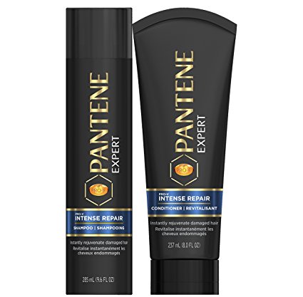 Pantene Expert Pro-V Intense Repair Shampoo 9.6 oz and Conditioner 8 oz Dual Pack