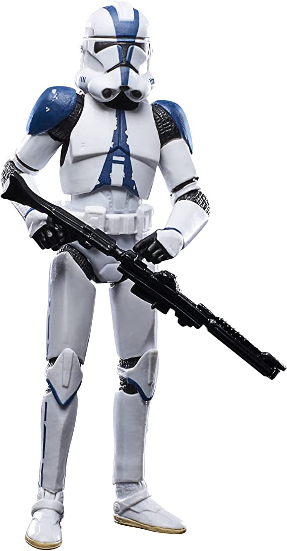 Star Wars The Vintage Collection Clone Trooper (501st Legion) Toy, 3.75-Inch-Scale The Clone Wars Action Figure, Toys Kids Ages 4 and Up, (F5834)