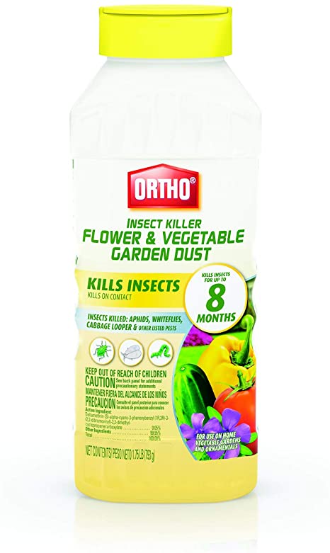 Ortho Insect Killer Flower & Vegetable Garden Dust, 1.75 lb.