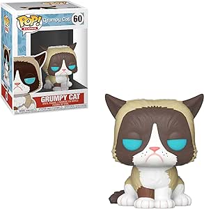 Funko Your Favorite Grumpy Cat, Stylized as a Pop! Vinyl from, Multicolor (34107)