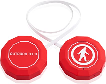 Outdoor Tech Chips 3.0 Snow Helmet Speakers with Bluetooth for Wireless Helmet Audio and Music for Snowboard Helmets and Ski Helmets Compatible with Most Snow Helmets 13 Hour Playtime