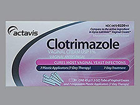 Actavis Clotrimazole Vaginal Antifungal Cream - 7 day treatment