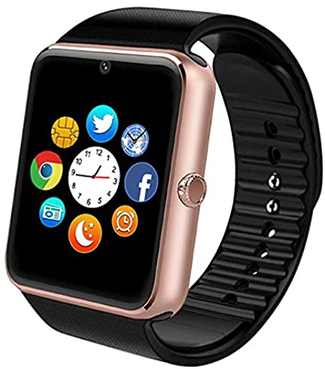 Smart Watch for Android Phones with SIM Card Slot Camera, Bluetooth Watch Phone Touchscreen Compatible iOS Phones, Smart Fitness Watch with Sleep Monitor sedentary Reminder for Women Men Kids
