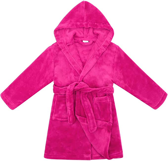 Verabella Boys Girls Plush Hooded Beach Cover up