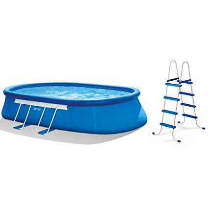 Intex Oval Frame Pool Set, 20-Feet-by-12-Feet-by-48-Inch (Discontinued by Manufacturer)