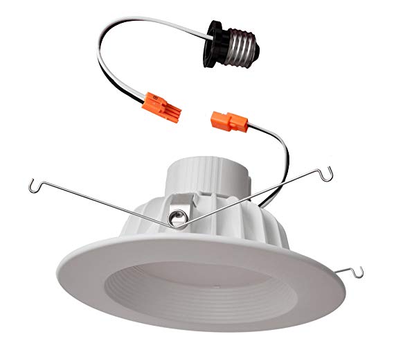 Maxsa Innovations 80102 Retrofit LED Downlight for Recessed Lighting, Cool White