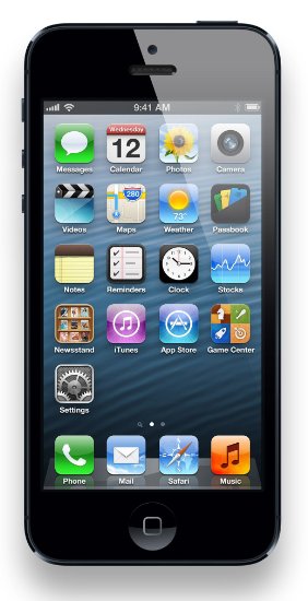 Apple iPhone 5 16GB - Unlocked - Black (Certified Refurbished)