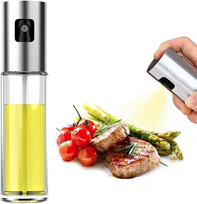 LAO XUE Olive Oil Sprayer Food-Grade Glass Bottle Gispenser For Cooking, BBQ, Salad, Kitchen Baking, Roasting, Frying