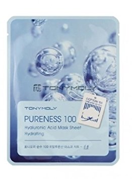 Tonymoly Pureness 100 Mask Sheet (10-Piece Hyaluronic Acid Mask)