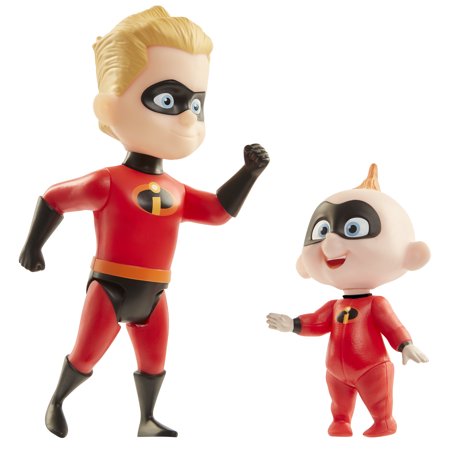 Incredibles 2 champion series action figures - dash & jack-jack