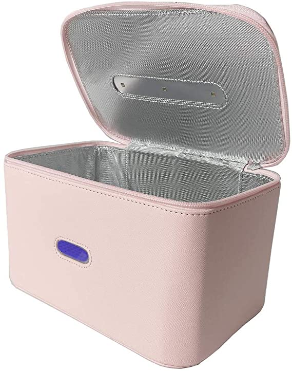 UV Sterilizer Cabinet Box or Bag, U-V-Cleaner Sanitizer U-V Travel Steri Waterproof for Baby Bottle, Underwear, Toothbrush/Beauty Tools, Toys, Cleaning Tool Underwear Towel Clothes Disinfection