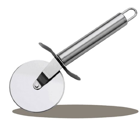 Pizza Cutter - Smaier Stainless Steel Pizza Cutter Pizza Blade (2.5 Inch Wheel)