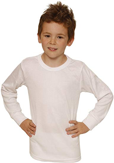 Octave Boys Thermal Underwear Long Sleeve T-Shirt/Vest/Top