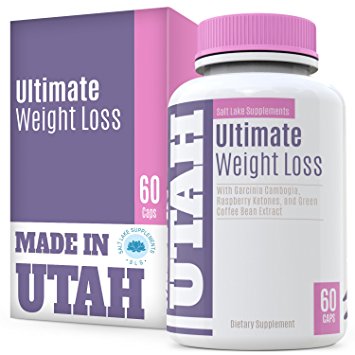 Ultimate Weight Loss Formula With Garcinia Cambogia, Green Tea, Green Coffee Bean, and Raspberry Ketones - Appetite Suppressant, Boosts Thermogenesis & Metabolism To Lose Weight Effectively