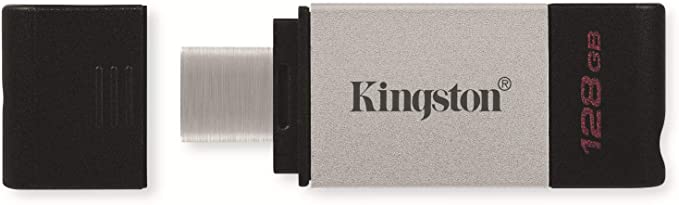 Kingston DataTraveler 80 - DT80/128 GB USB-C Flash Drive 3.2 Gen 1