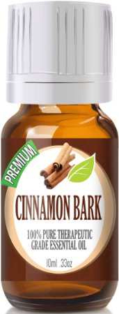 Cinnamon Bark - 100% Pure, Best Therapeutic Grade Essential Oil - 10ml