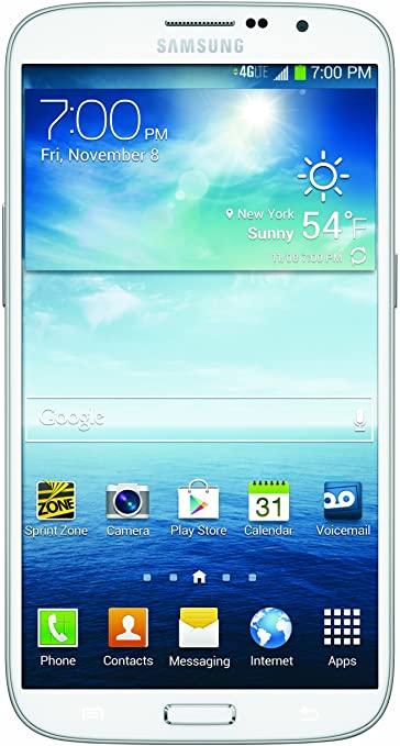 Samsung Galaxy Mega, White 16GB (Sprint)