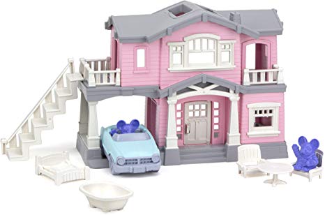 Green Toys House Play Set - Pink