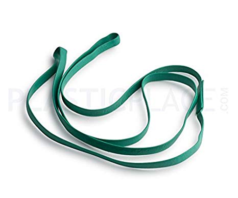 Plasticplace 23" Rubber Bands for 55 Gallon Trash Cans, 5 Pack