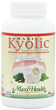 Maxi Health Kyolic 400 Aged Garlic Extract - Immune Booster, 360 Extra Strength Tablets, Kosher