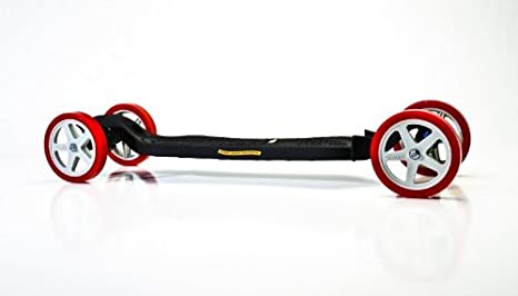Onda Motion 609728838492 Onda Board Polymer Wheels - Ice Hub- Red Tire