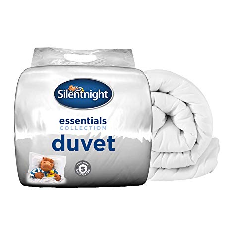 Silentnight Essential 15 Tog Duvet, White, King