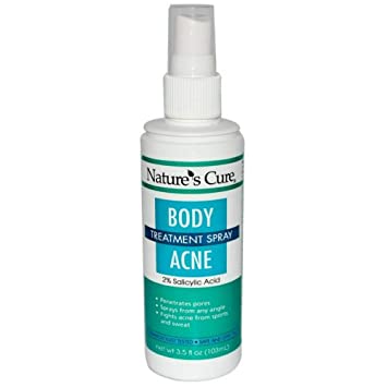 Nature's Cure Body Acne Treatment Spray 3.5 oz