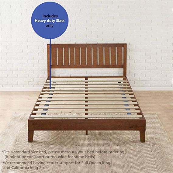 Continental Sleep, Heavy Duty Mattress Support Wooden Bunkie Board / Slats, KingSize