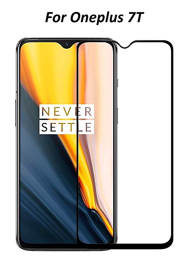 AA® HD Tempered Glass Screen Protector for Oneplus 7T/One Plus 7T/1 7T [Easy Installation] [9H Hardness] [Scratch Resistant] [Non-Bubbles] HD (Oneplus 7T Black)