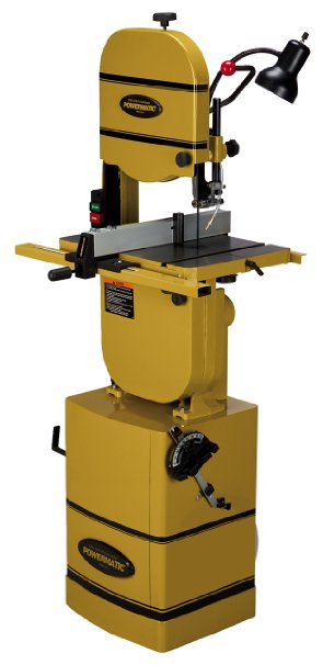 Powermatic 1791216K Model PWBS-14CS Deluxe 14-Inch 1-3/4-Inch Woodworking Bandsaw with Bearing Guides, Lamp, and Chip Blower, 115/230-Volt 1 Phase